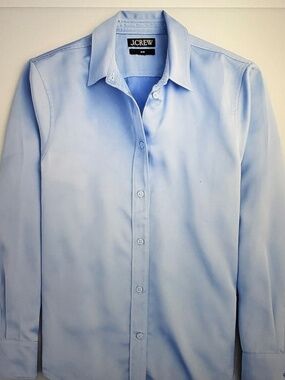 NWT J Crew Slim-fit drapey shirt in luster crepe